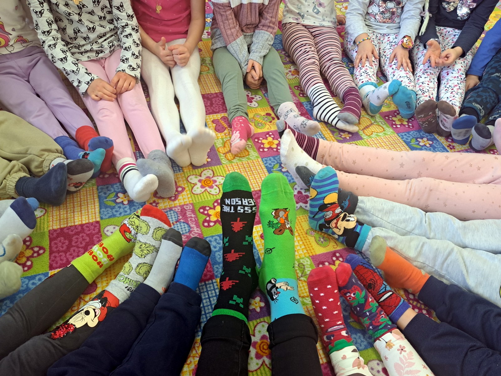 Ponožkový den v MŠ Pampeliška