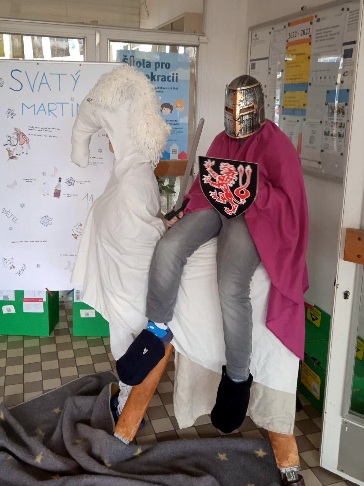 sv. Martin na bílém koni