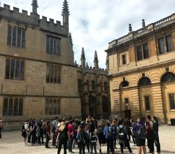 Bodleian Library - 2. největší knihovna v Británii